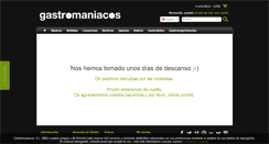 Desktop Screenshot of gastromaniacos.com