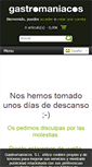 Mobile Screenshot of gastromaniacos.com